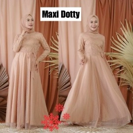 Baju Wanita Hj Maxi Dotty Vs Coksu