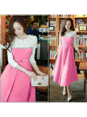 Baju Wanita Drs Kori Sl Pink