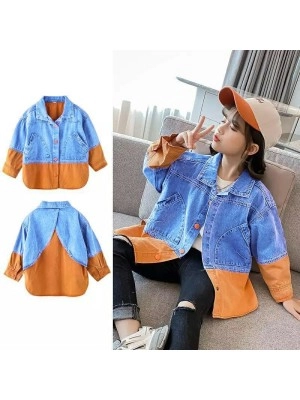 Baju Anak Kd Jkt Velish Ks Denim Muda