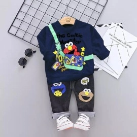 Baju Anak Kd St Cookie Ks Navy