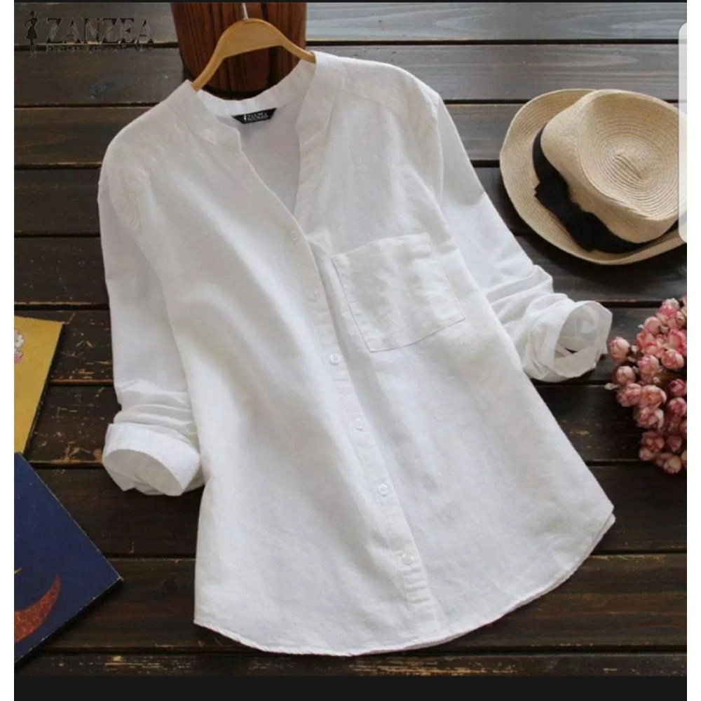 Baju Korea Kmj Shanghai Sm Putih