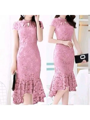 Baju Korea Drs Sophia Sl Dusty