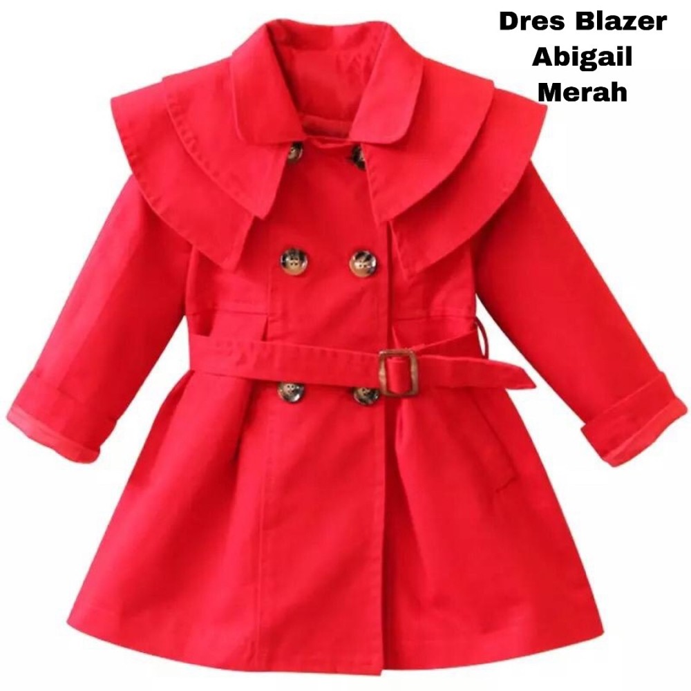 Baju Anak Kd Drs Blazer Abigail Su Red Baju Anak Kd Drs Blazer Abigail Su Red