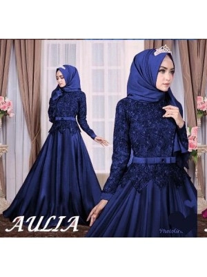 Baju Korea Hj Maxi Liaza Full Navi