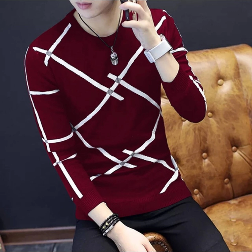 Baju Pria Top Man Settman Vs Maroon