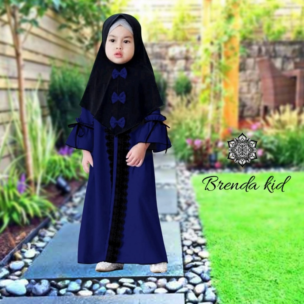 Baju Anak Kd Hj Syari Brenda Ga Navy Baju Anak Kd Hj Syari Brenda Ga Navy
