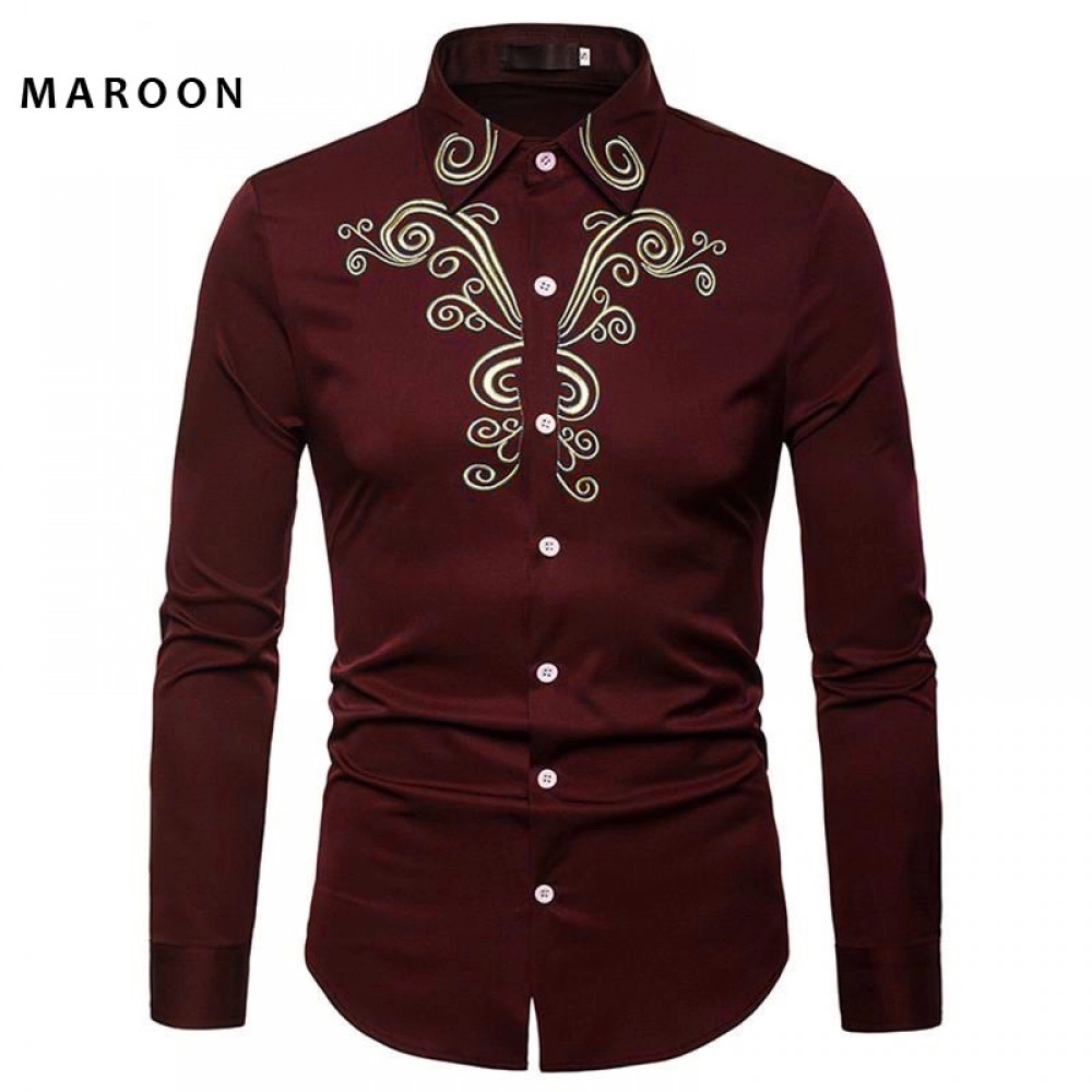 Baju Pria Kmj Koko Man Robert Rr Maroon Baju Pria Kmj Koko Man Robert Rr Maroon
