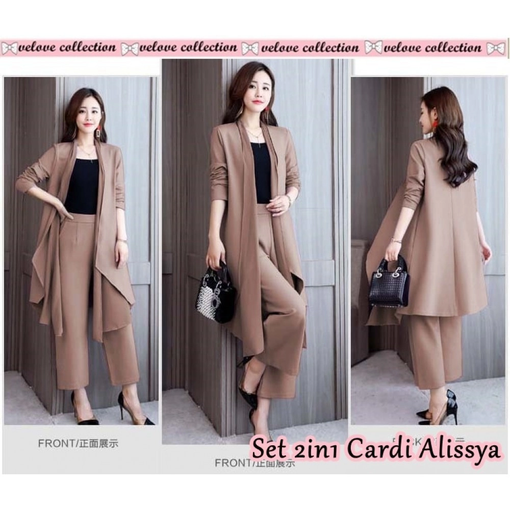 Baju Korea St Cardi Alissya Vl Coksu Baju Korea St Cardi Alissya Vl Coksu