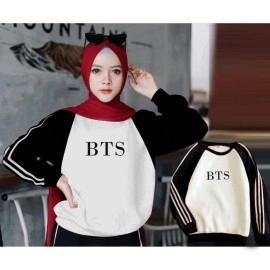 Baju Korea Sw Bts Kim Vb Hitam