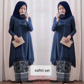 Baju Korea St Kb Safitri Ra Navy