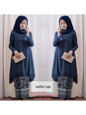 Baju Korea St Kb Safitri Ra Navy