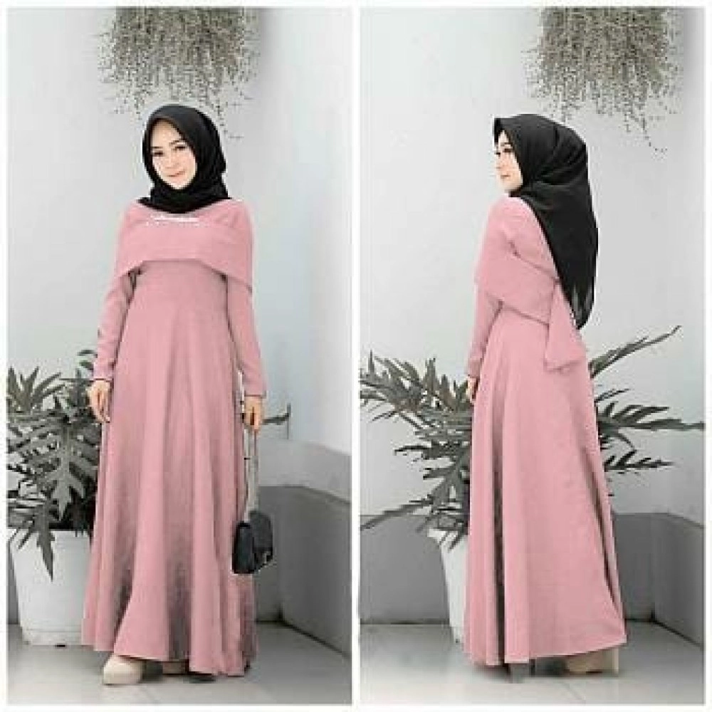 Baju Korea Hj Maxi Sandra Ra Dusty Baju Korea Hj Maxi Sandra Ra Dusty
