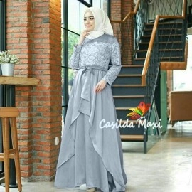 Baju Korea Hj Maxi Casilda Jc Abu TF