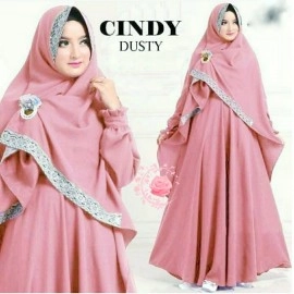 Baju Wanita Hj Syari Cindy Mb Dusty