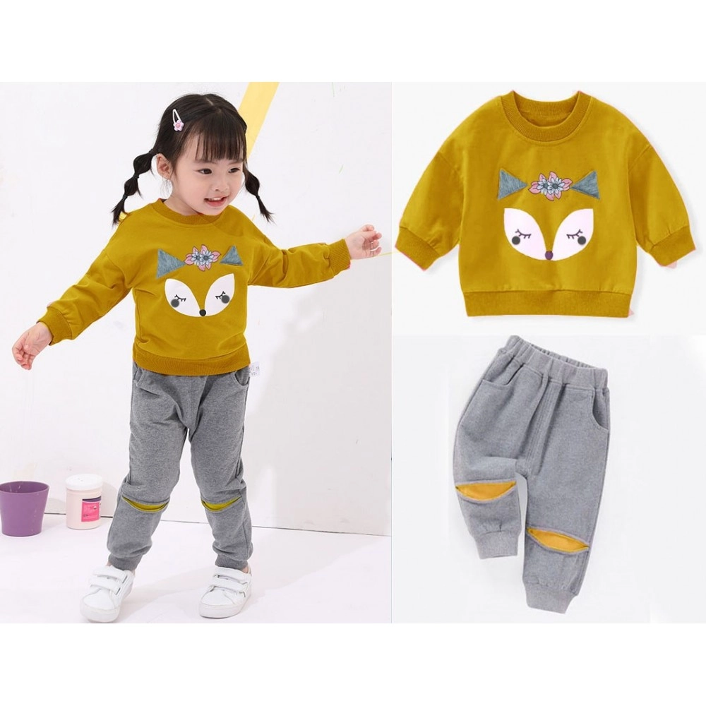 Baju Anak St Foxy Sm Mustard
