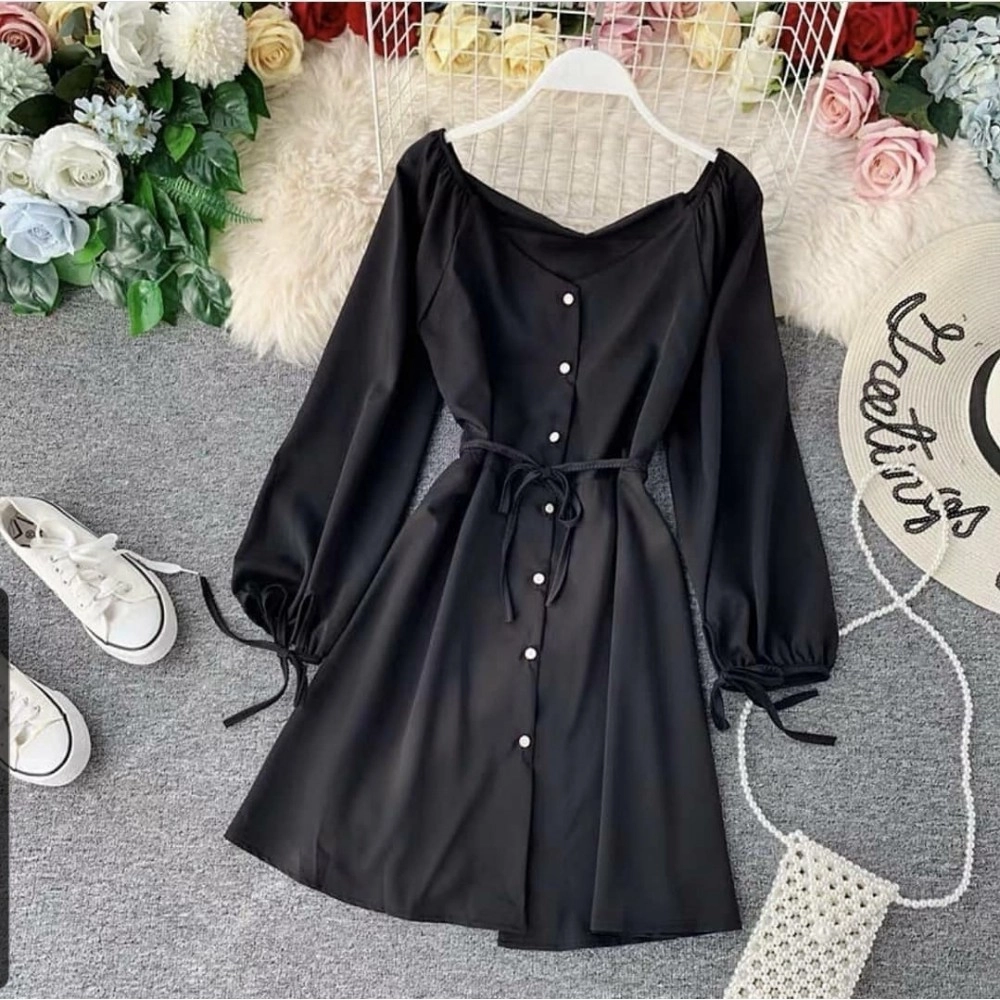 Baju Wanita Drs Indri Hn Black