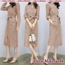 Baju Wanita Midi Drs Sarah Vl Coksu