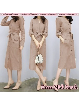 Baju Wanita Midi Drs Sarah Vl Coksu