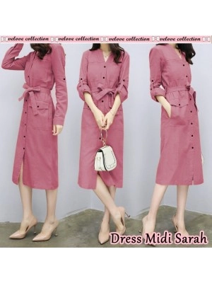 Baju Wanita Midi Drs Sarah Vl Dusty