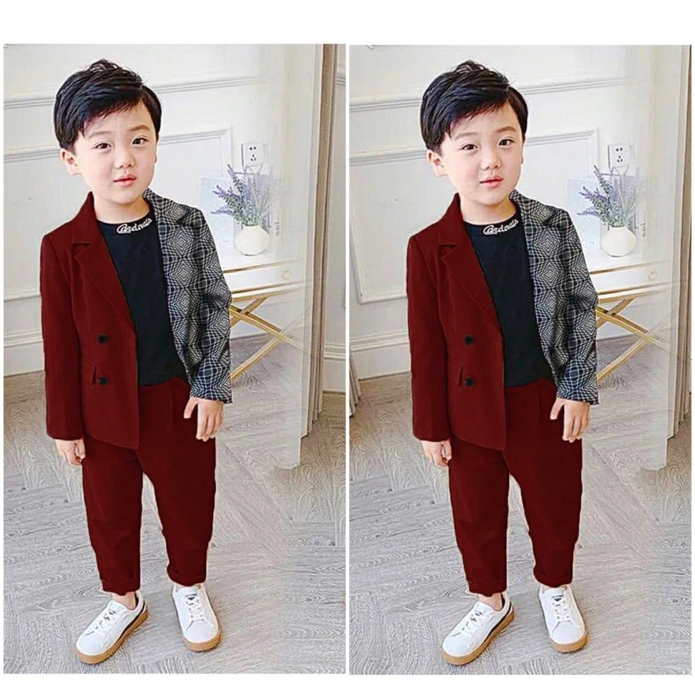 Baju Anak Kd St 3In1 Kenken Ks Maroon Baju Anak Kd St 3In1 Kenken Ks Maroon