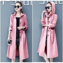 Baju Wanita Coat Hoodie Vl Dusty
