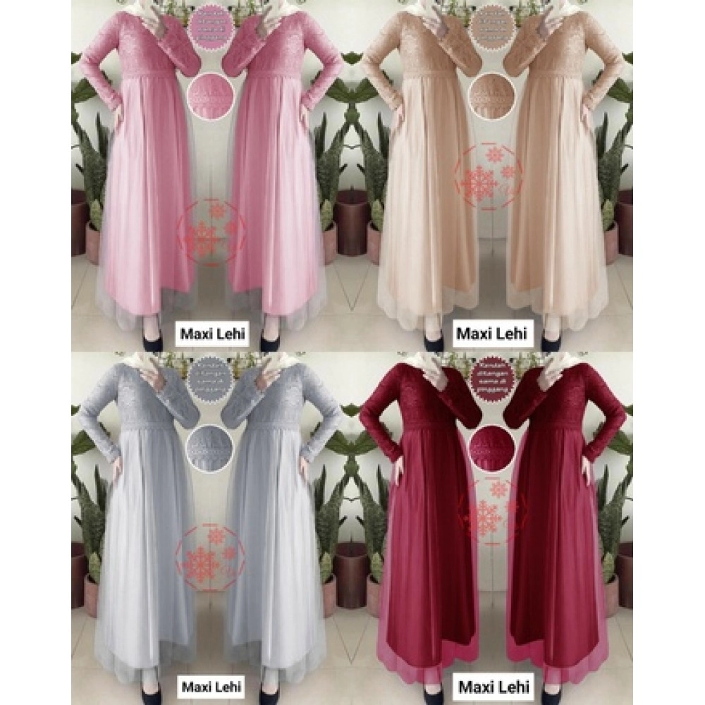 Baju Wanita Hj Maxi Lehi Vs