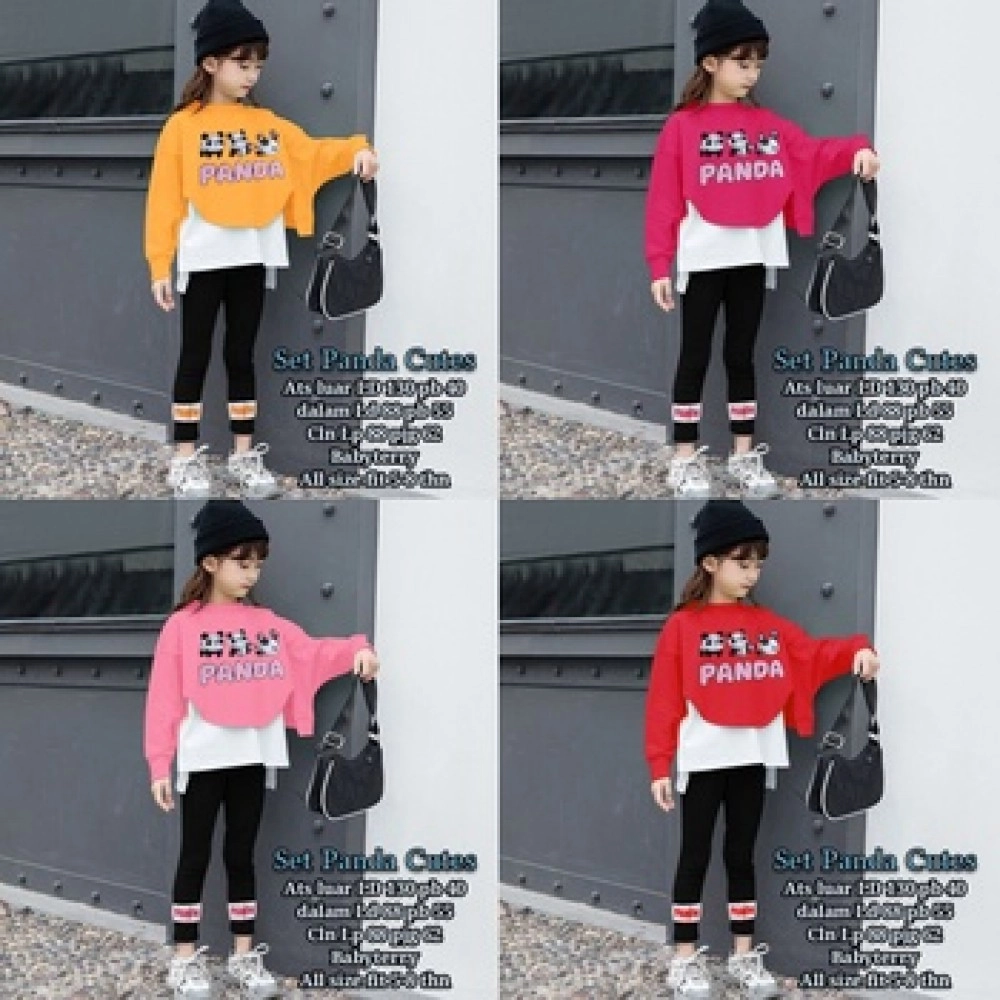 Baju Anak Kd St Panda Cutes Ga 318
