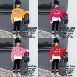 Baju Anak Kd St Panda Cutes Ga 318
