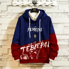 Baju Pria Sw Hoodie Tebie Cs Navymaroon