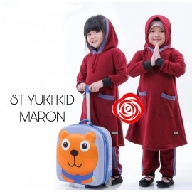 Baju Anak Kd St Yuki Su Maroon