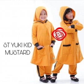 Baju Anak Kd St Yuki Su Mustard