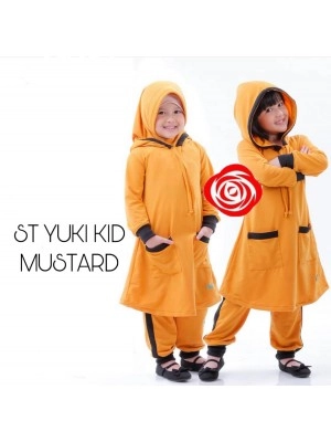 Baju Anak Kd St Yuki Su Mustard
