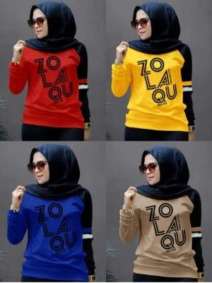 Baju Korea Top Zlq Ra