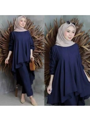 Baju Korea St Sisilia Ra Navy