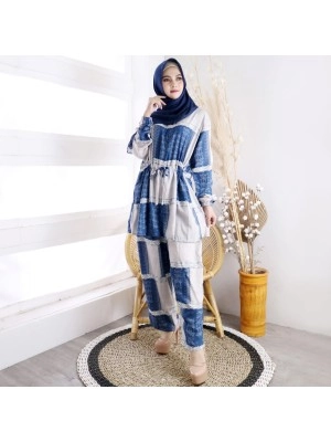 Baju Korea St Livera On Real Pic Navy