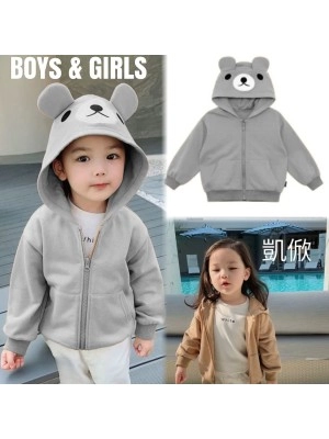 Baju Anak Kd Jkt Bear Sm Abu