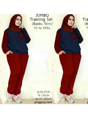 Baju Korea Jumbo St Shariah Ra Maroon