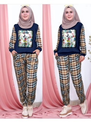 Baju Wanita St Isabel Fh Navy
