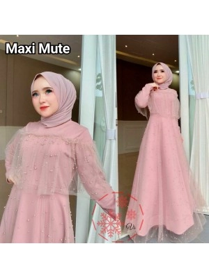 Baju Wanita Hj Maxi Mute Vs Dusty