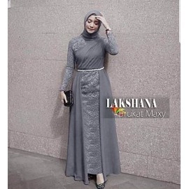 Baju Wanita Hj Maxi Laksana Jc Abu