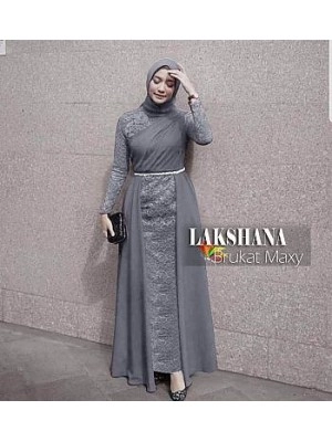 Baju Wanita Hj Maxi Laksana Jc Abu
