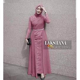 Baju Wanita Hj Maxi Laksana Jc Dusty