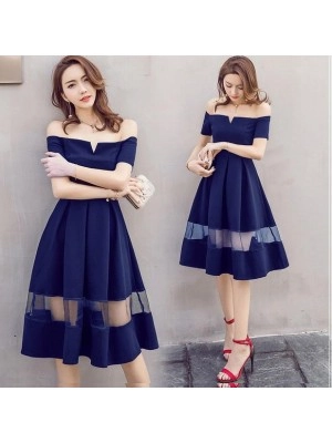 Baju Wanita Drs Suzune Fh Navy