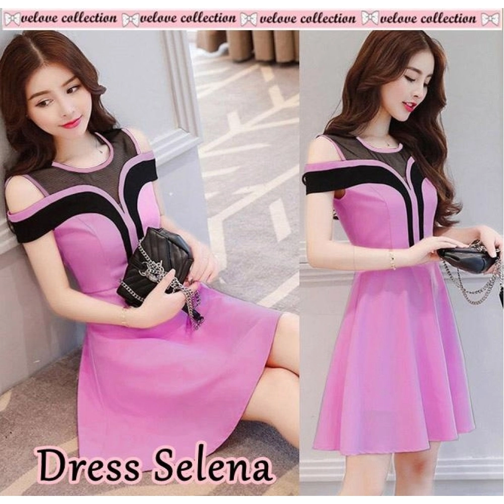 Baju Wanita Drs Selena Voxy Vl Lavender Baju Wanita Drs Selena Voxy Vl Lavender
