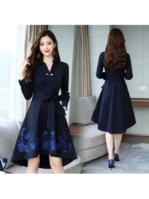 Baju Wanita Drs Vikami Fh Navy