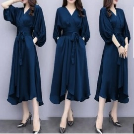Baju Wanita Drs Riri Hn Navy