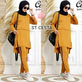 Baju Wanita St Cesta Mb Mustard