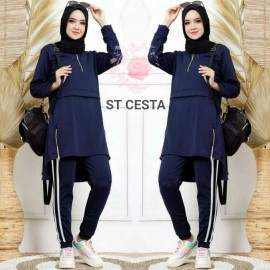 Baju Wanita St Cesta Mb Navy