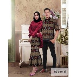 Baju Couple Cp Corneli Vs Maroon