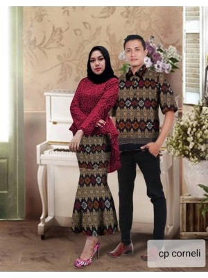 Baju Couple Cp Corneli Vs Maroon